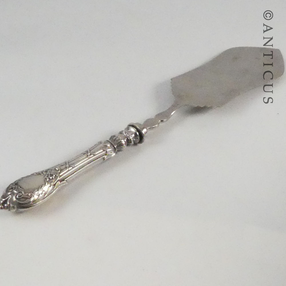 Austria-Hungary Silver Handled Cake Slice.