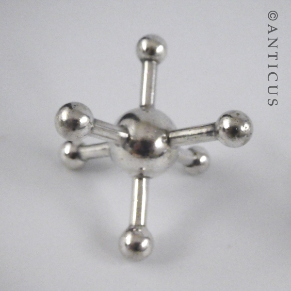 Antique European Silver Needle Case.