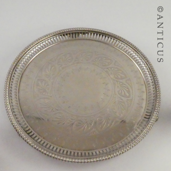 Tea For Two, Silverplated 4 Piece Set.