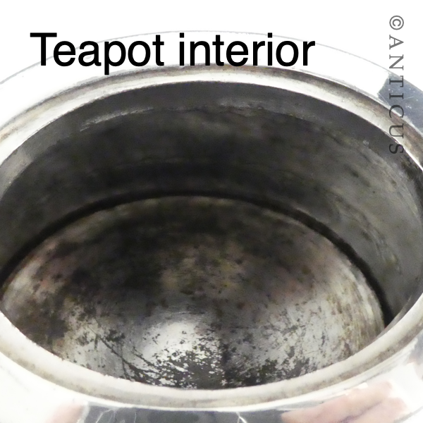 Tea For Two, Silverplated 4 Piece Set.