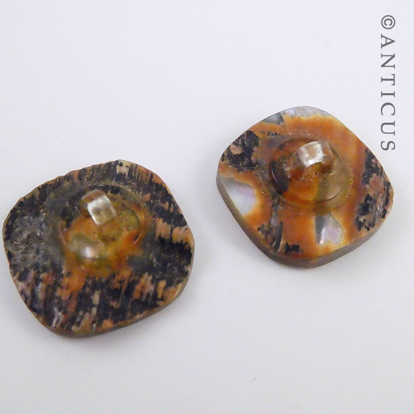 Pair of Mother of Pearl Vintage Buttons.