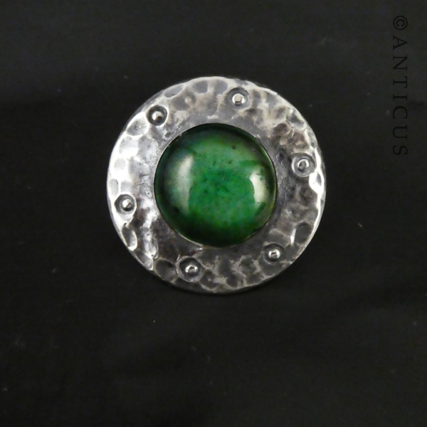 Arts and Crafts Movement Brooch, Ruskin.