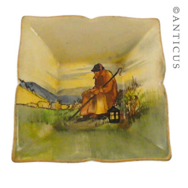 Small Doulton Dish, "The Cotswold Shepherd".