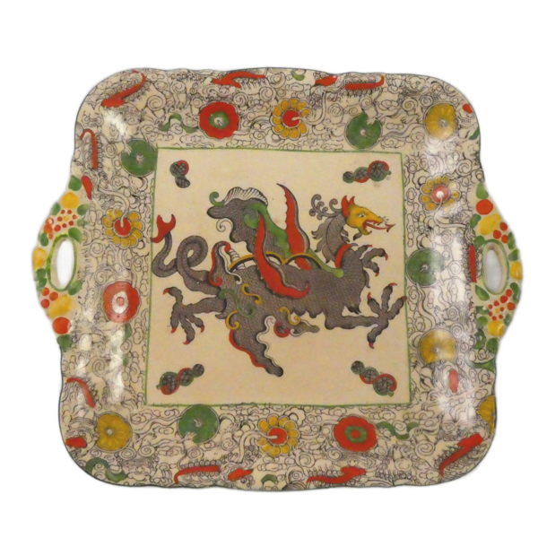 Mason's Ironstone Dragon Plate, Antique.