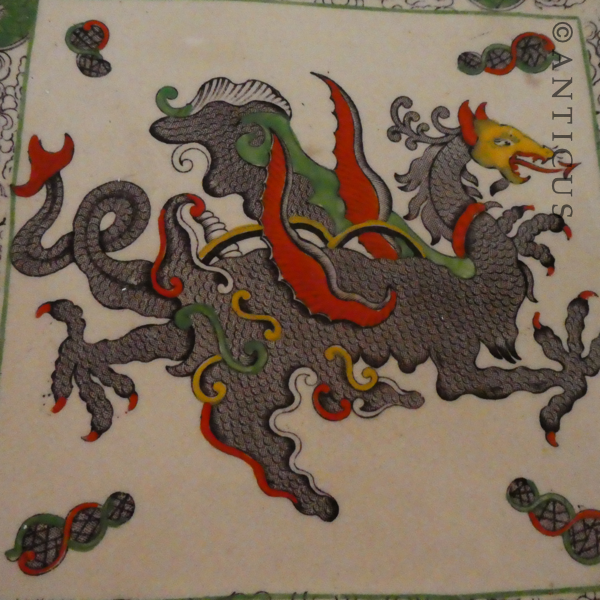 Mason's Ironstone Dragon Plate, Antique.