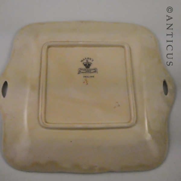 Mason's Ironstone Dragon Plate, Antique.