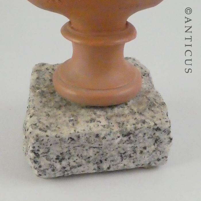 Pair of French Busts of Young Girl and Boy.