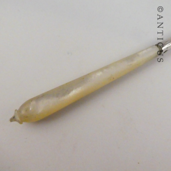 Antique Silver Butterknife & Pickle Fork.