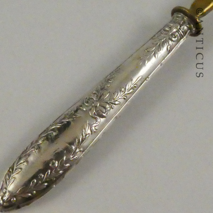 French Serving Spoons, Early 1900s.