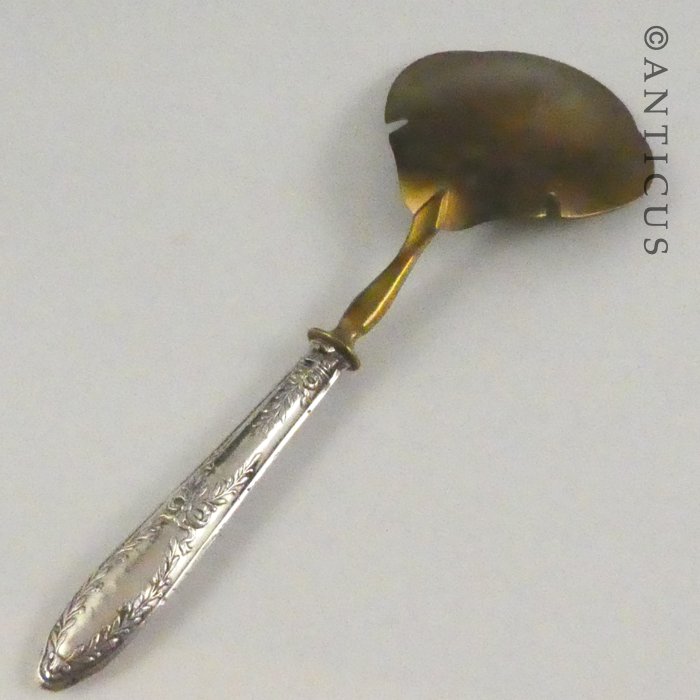 French Serving Spoons, Early 1900s.