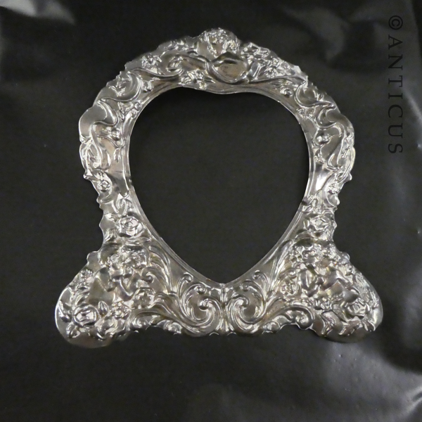 Sterling Silver Photo Frame Overlay.