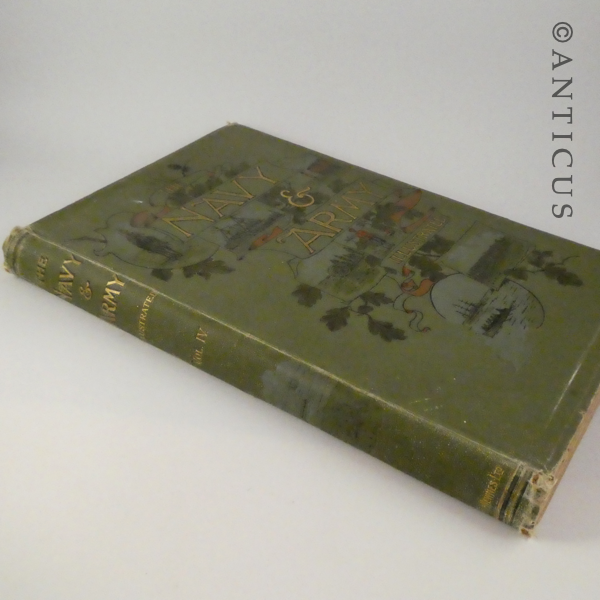 Antique Army and Navy Illustrated Book.