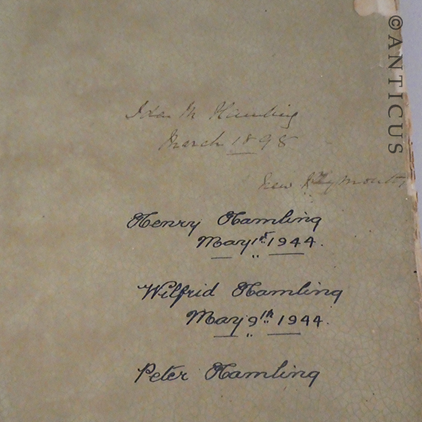 Antique Army and Navy Illustrated Book.