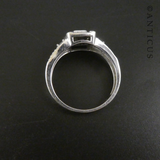 Art Deco-Style Diamond Ring.