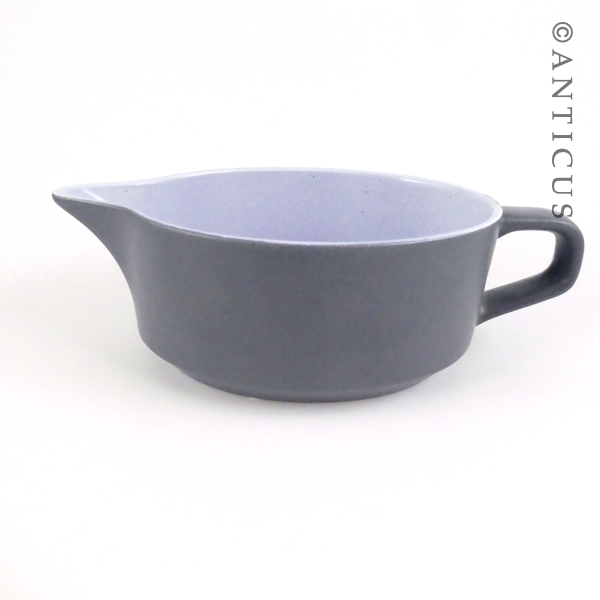 Crown Lynn Dorothy Thorpe Gravy Jug and Saucer.