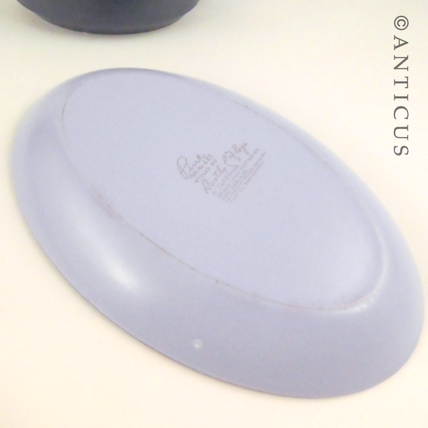 Crown Lynn Dorothy Thorpe Gravy Jug and Saucer.