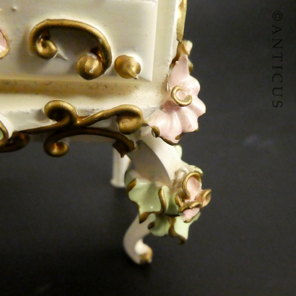 Miniature Dolls Bedside Table, Vintage.