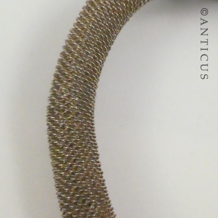 Chinese Enamelled Dragon Bracelet with Mesh.