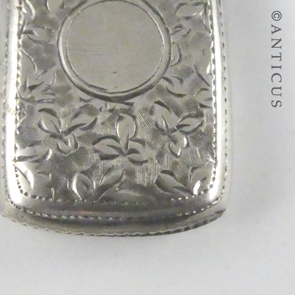 Sterling Silver Antique Match Case.