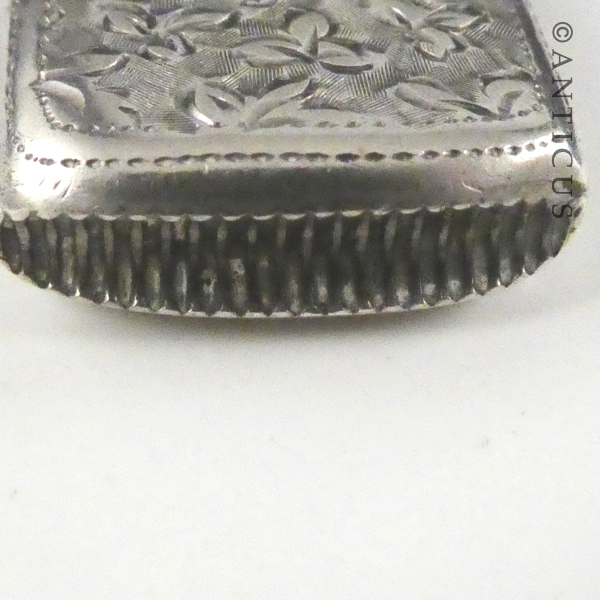 Sterling Silver Antique Match Case.