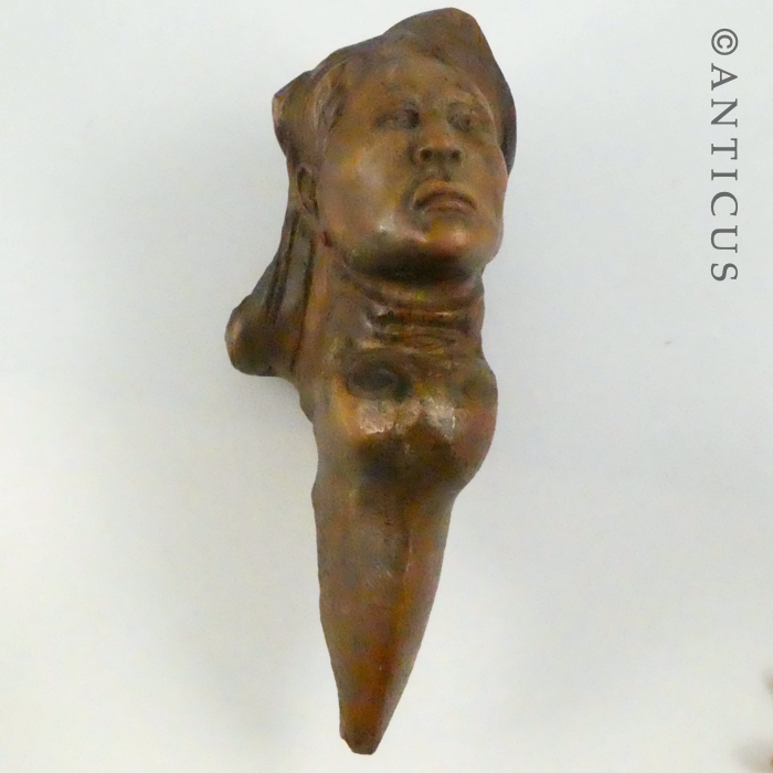 Carved Figurehead of a Woman.