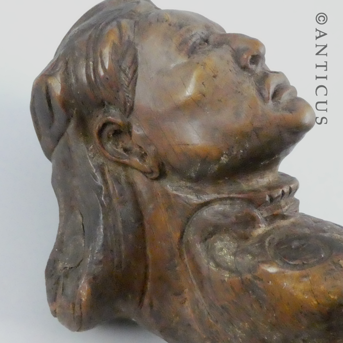 Carved Figurehead of a Woman.