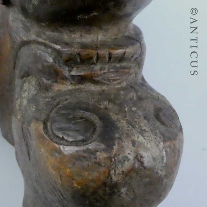 Carved Figurehead of a Woman.