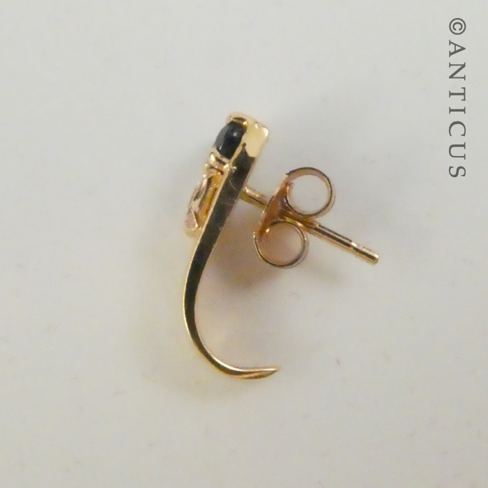 14ct Gold Earrings with Gemstones.