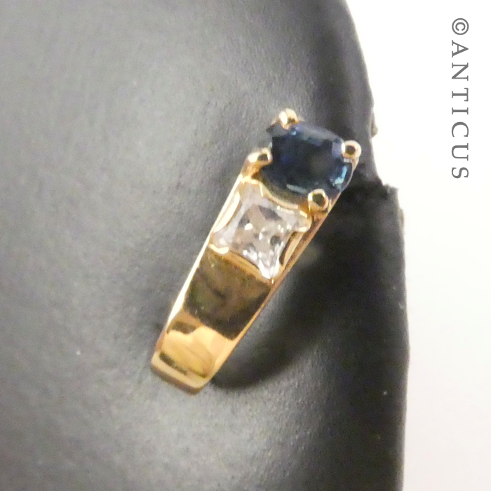 14ct Gold Earrings with Gemstones.