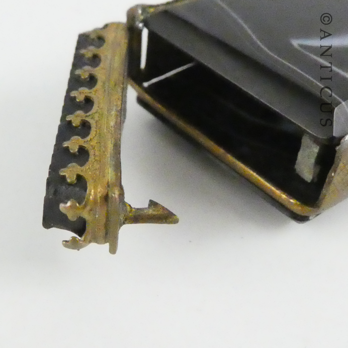 Vesta Case, with Agate and Brass.