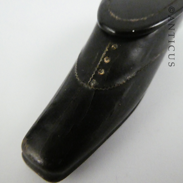 19th Century Shoe Snuff Box