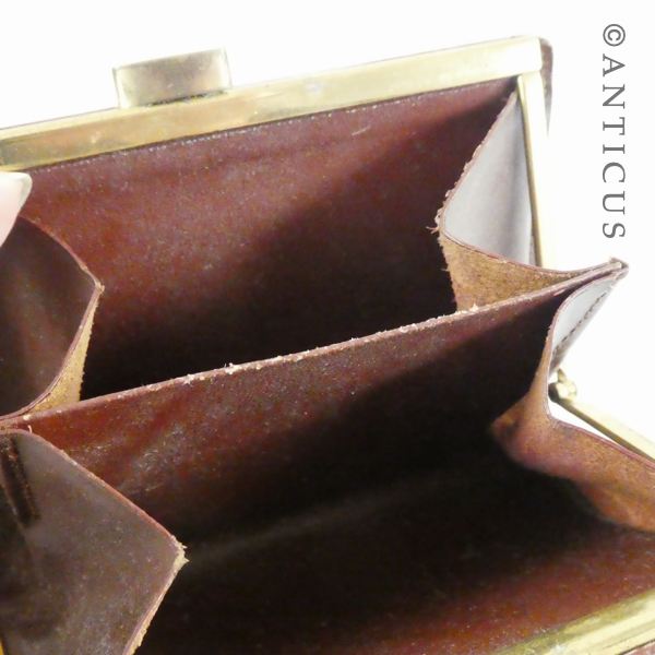 Vintage Crocodile Skin Purse.