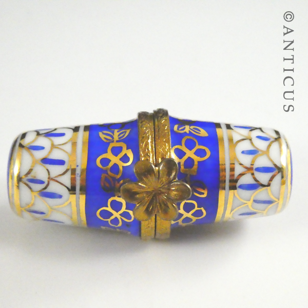 French Limoges Porcelain Thimble Holder.