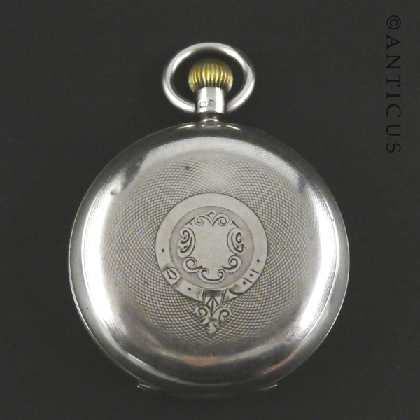 Silver Rotherhams Pocket Watch.