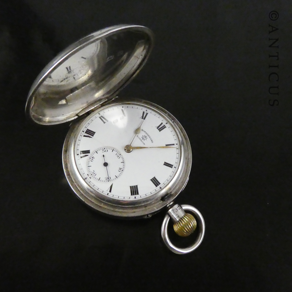 Silver Rotherhams Pocket Watch.