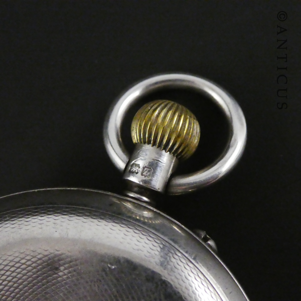 Silver Rotherhams Pocket Watch.