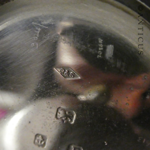 Silver Rotherhams Pocket Watch.