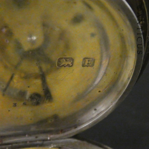 Silver Rotherhams Pocket Watch.