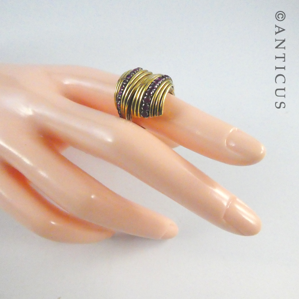 18ct Gold and Ruby Ring.
