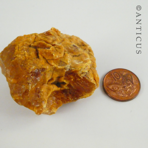 Small Lump of Raw Kauri Gum.