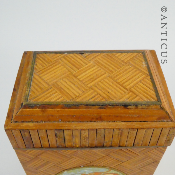 Japanese Vintage Deco Tea Caddy.