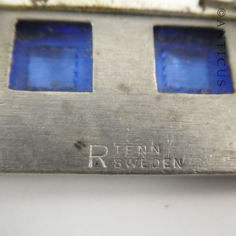 Swedish Retro Brooch by R. Tennesmed.