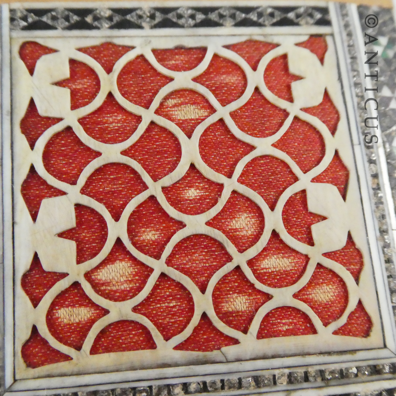 Vintage Sadeli Anglo-Indian Card Case.