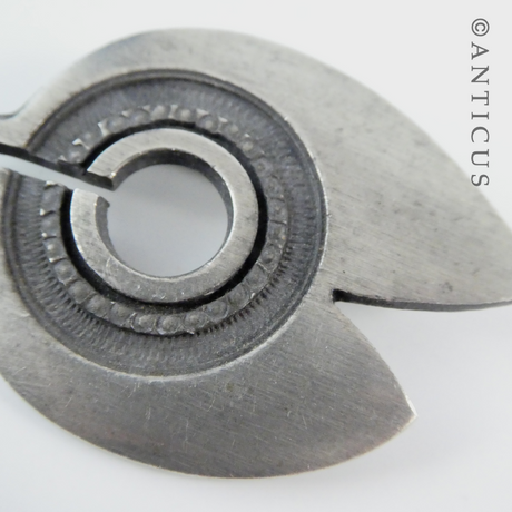 Swedish Signed Retro Brooch.