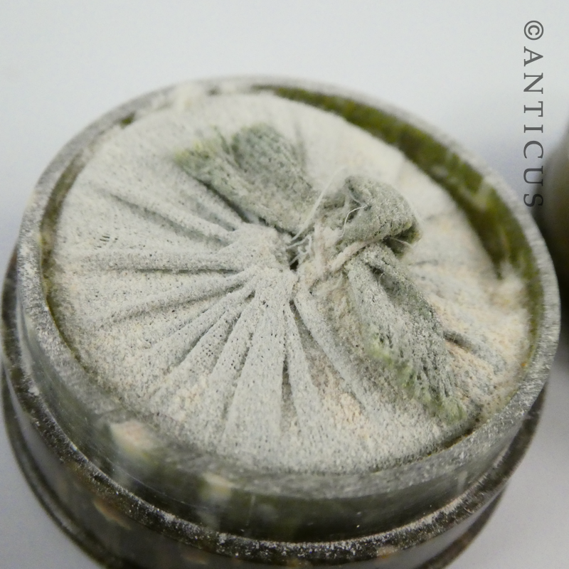 Uusual Small Antique Powder Compact.