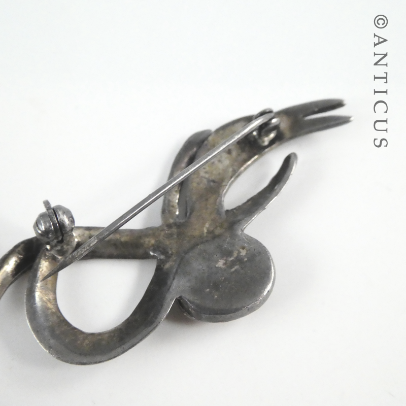 Vintage Amber Brooch.