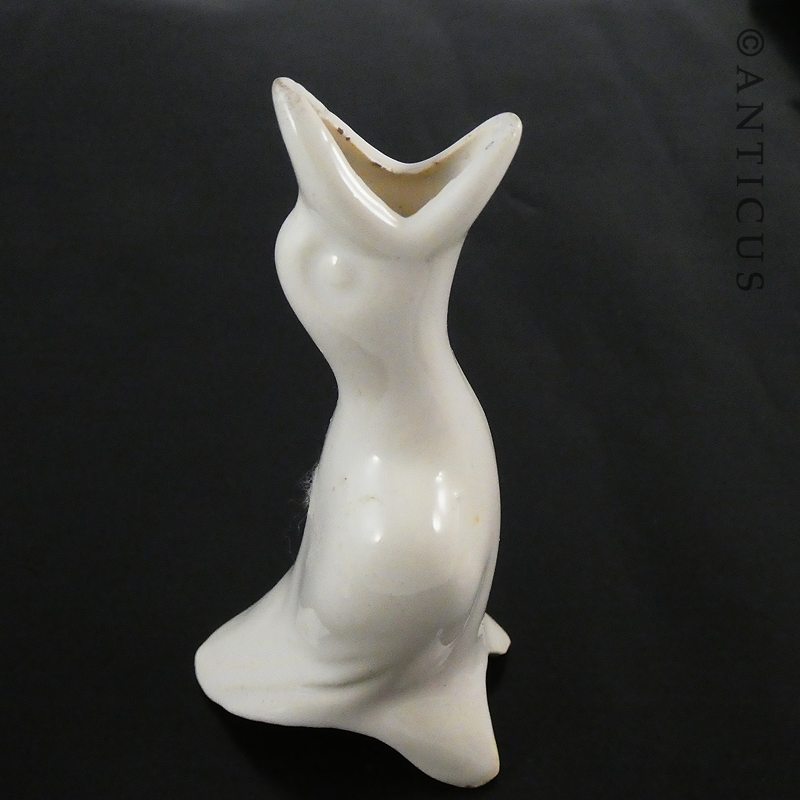 White Porcelain Pie Bird.