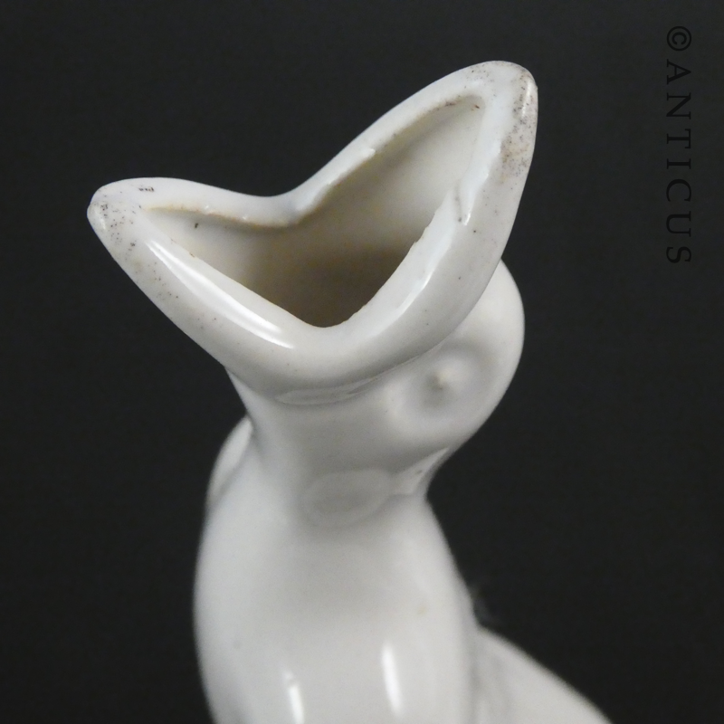 White Porcelain Pie Bird.