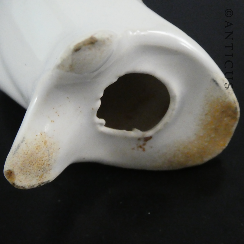 White Porcelain Pie Bird.