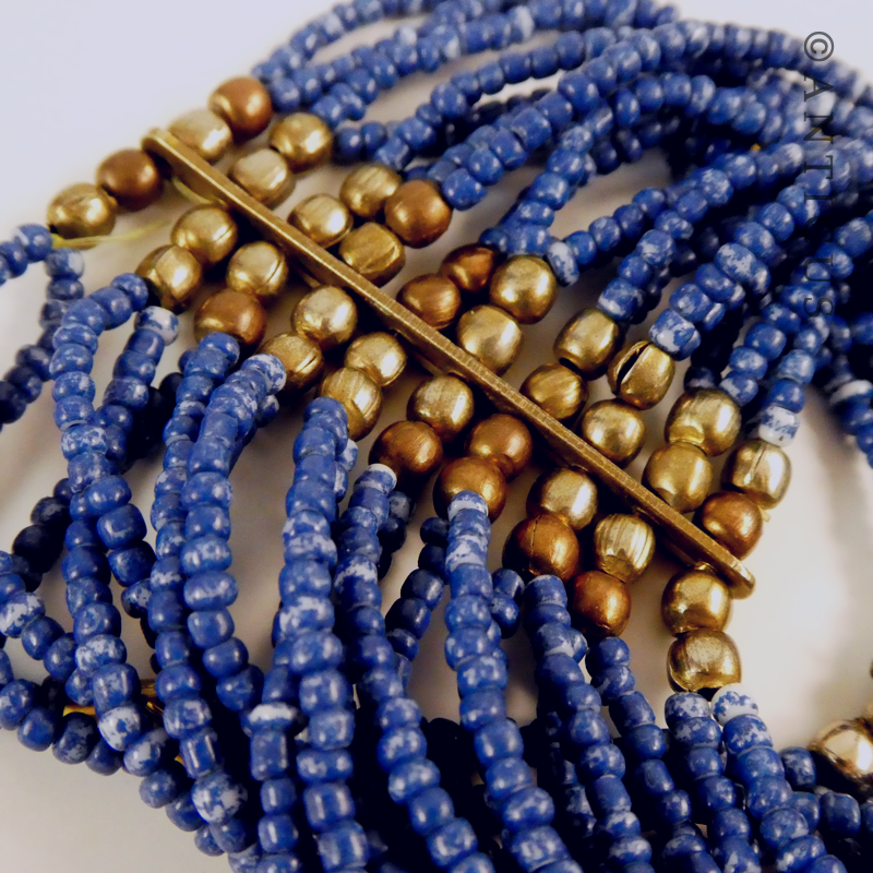 Tribal Style Lapis Bracelet.